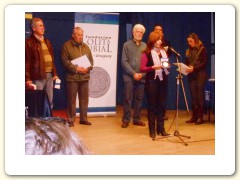 Graciela Sandra Estévez Rivero recibe el Primer Premio Montevideo